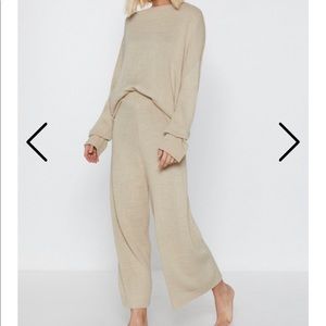 You've Met Your Match Knitted Lounge Set